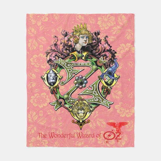 Klassischer Zauberer von Oz Royalty Fleece Blanket (Vorderseite)