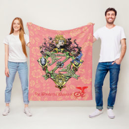 Klassischer Zauberer von Oz Royalty Fleece-Decke Fleecedecke