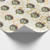 Klassischer Zauberer von Oz Weihnachten Geschenkpapier (Ecke)