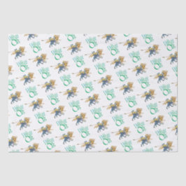 Klassischer Zauberer von Oz Weihnachten Seidenpapier