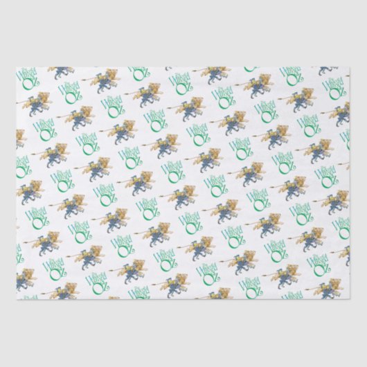 Klassischer Zauberer von Oz Weihnachten Seidenpapier (Vorderseite)