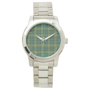 Klassischer Zeitloser Clan Allan Tartan Kariertes  Armbanduhr