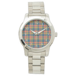 Klassischer Zeitloser Clan Buchanan Ancient Tartan Armbanduhr