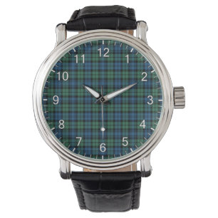 Klassischer Zeitloser Clan Campbell Ancient Tartan Armbanduhr