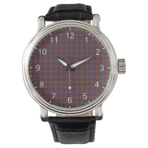Klassischer Zeitloser Clan Fraser von Lovat Tartan Armbanduhr