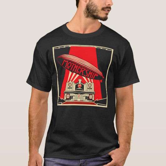 Klassischer Zeppelin-Mutterschiff Klassischer T - T-Shirt (Vorderseite)