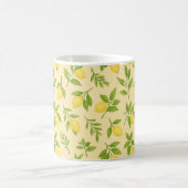 Klassischer Zitronen-Botanik-Mug Kaffeetasse (Mittel)