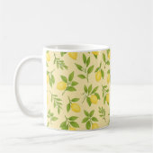 Klassischer Zitronen-Botanik-Mug Kaffeetasse (Links)