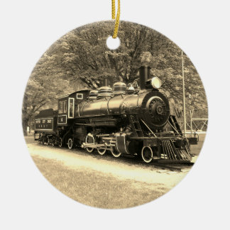 Klassischer Zug Keramik Ornament