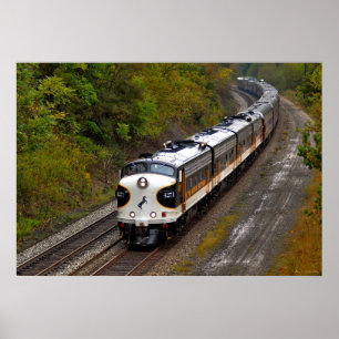 Klassischer Zug Poster