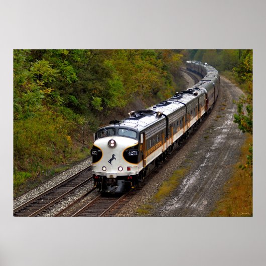 Klassischer Zug Poster (Vorne)