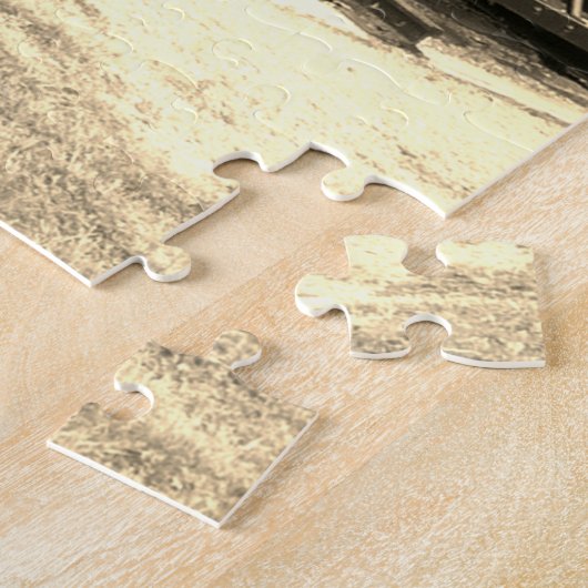 Klassischer Zug Puzzle (Seite)