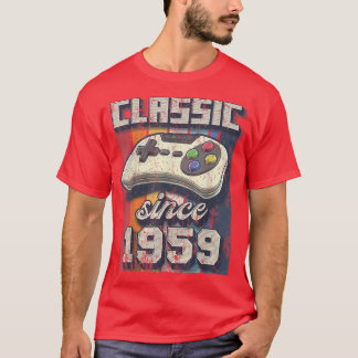Klassisches 1959 63. Geburtstag Retro Video Game C T-Shirt