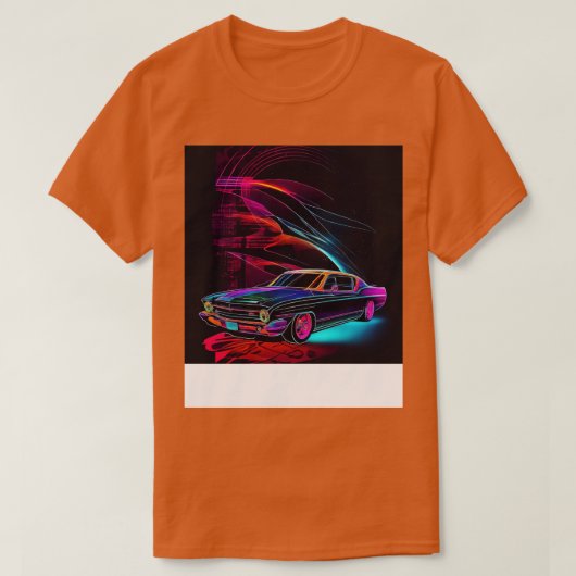 Klassisches Abstrakt T-Shirt (Design vorne)