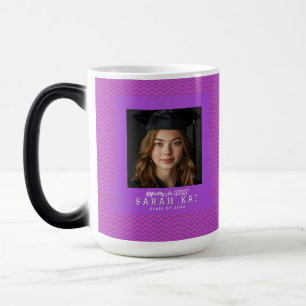Klassisches abstraktes Druck-Mama-Abschlussgeschen Verwandlungstasse