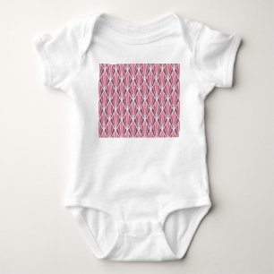Klassisches abstraktes, geometrisches, stilvolles  baby strampler