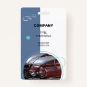 Klassisches Abzeichen Ausweis (Vorderseite)