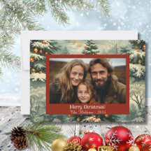 Klassisches altmodisches Weihnachtsbaum-Foto