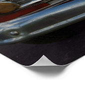 Klassisches amerikanisches Auto in Vinales, Kuba Poster (Ecke)