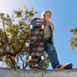 Klassisches amerikanisches Flag Skateboard Deck