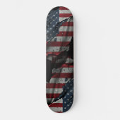 Klassisches amerikanisches Flag Skateboard Deck (Vorderseite)