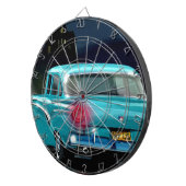 Klassisches amerikanisches Fünfzigerjahre Dartscheibe (Vorderseite rechts)