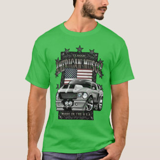 Klassisches amerikanisches Muscle-Car-Geschenk T-Shirt