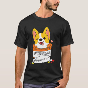 Klassisches Antidepressivum für Corgi T-Shirt