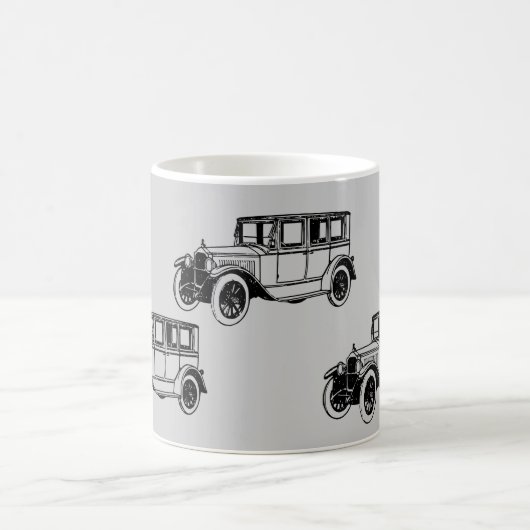 Klassisches antikes Auto-Automobil Kaffeetasse (Mittel)