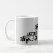 Klassisches antikes Auto-Automobil Kaffeetasse (Links)