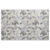 Klassisches antikes römisches Tiermosaik Stoff (Fat Quarter (45,7 x 55,9 cm))