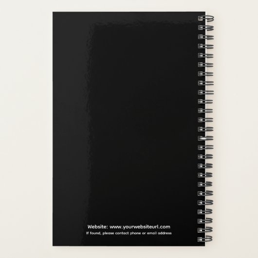 Klassisches Anwaltsrecherchebuch Planer (Rückseite)