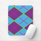 Klassisches Argyle-Muster Mousepad (Mit Mouse)