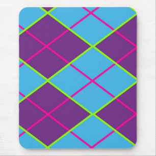 Klassisches Argyle-Muster Mousepad