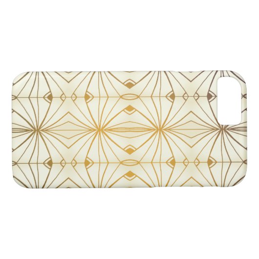 Klassisches Art Deco Inspiriert Design Case-Mate iPhone Hülle (Rückseite (Horizontal))