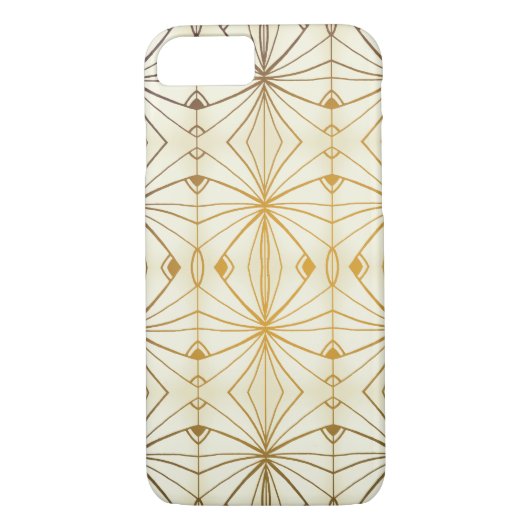 Klassisches Art Deco Inspiriert Design Case-Mate iPhone Hülle (Rückseite)