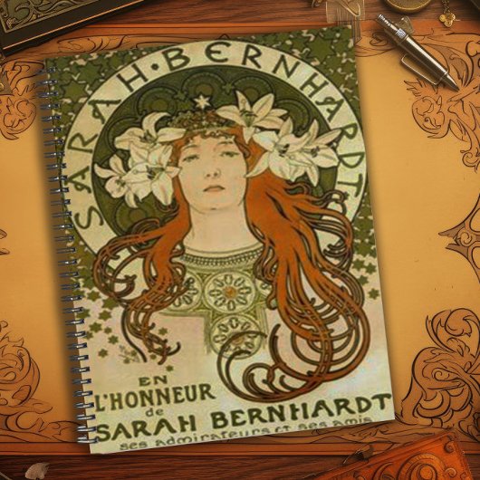 Klassisches Art Nouveau Plakatdesign Planer