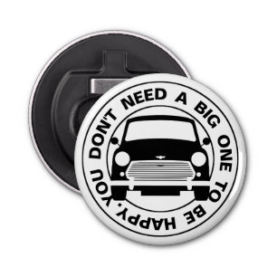 Klassisches Austin Mini Cooper Auto Flaschenöffner