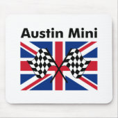 Klassisches Austin Mini Mousepad (Vorne)