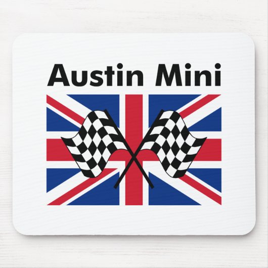 Klassisches Austin Mini Mousepad (Vorne)