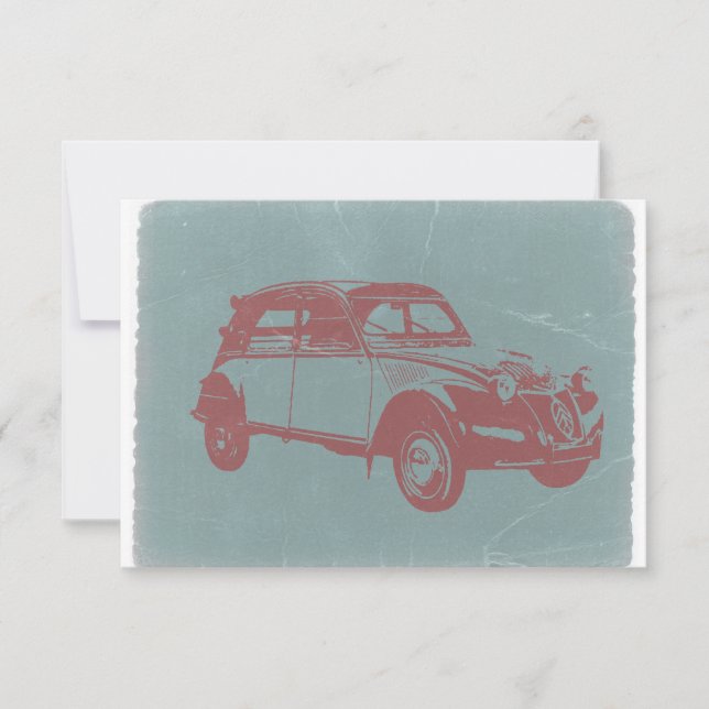 Klassisches Auto (Vorderseite)