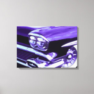 Klassisches Auto: 1958 Chevrolet Leinwanddruck