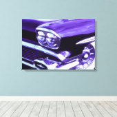 Klassisches Auto: 1958 Chevrolet Leinwanddruck (Insitu (Holzboden))