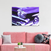 Klassisches Auto: 1958 Chevrolet Leinwanddruck (Insitu (Wohnzimmer))