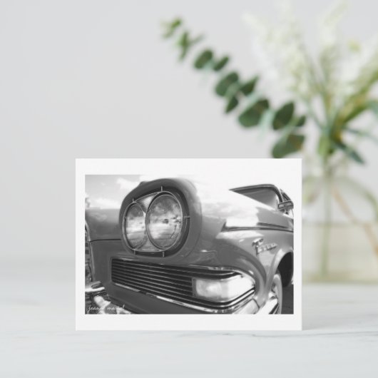 Klassisches Auto 34 Postkarte (Stehend Vorderseite)