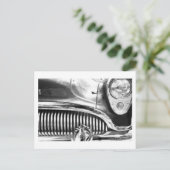 Klassisches Auto 43 Postkarte (Stehend Vorderseite)