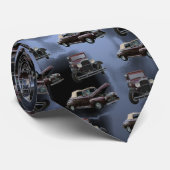 Klassisches Auto-abstrakte Krawatte (Gerollt)