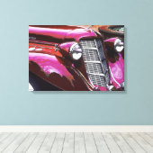 Klassisches Auto: Auburn Leinwanddruck (Insitu (Holzboden))