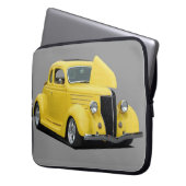 Klassisches Auto-Auto Laptopschutzhülle (Vorderseite Links)