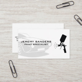 Klassisches Auto | Auto Paint Service Visitenkarte